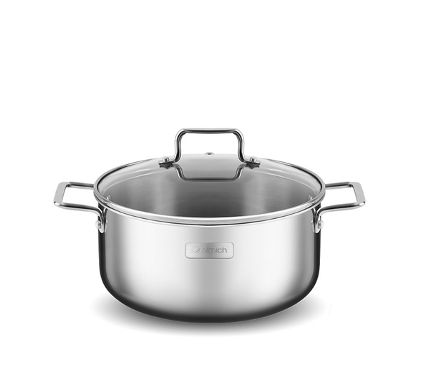 Nồi inox liền khối Elmich Trimax XR EL-3840 size 18cm