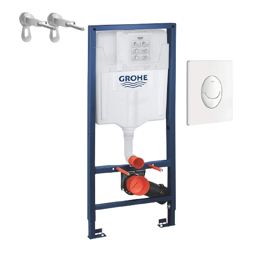Két nước âm tường có khung 3 trong 1 GROHE 38722001
