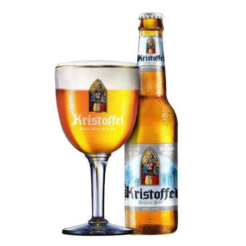 Bia Kristoffel White 5% Bỉ – thùng 24 chai 330ml