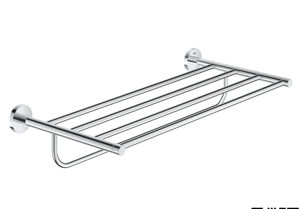 Kệ Khăn Grohe 40800001 Essentials Multi 2 Tầng 550mm ( chân đế tròn )