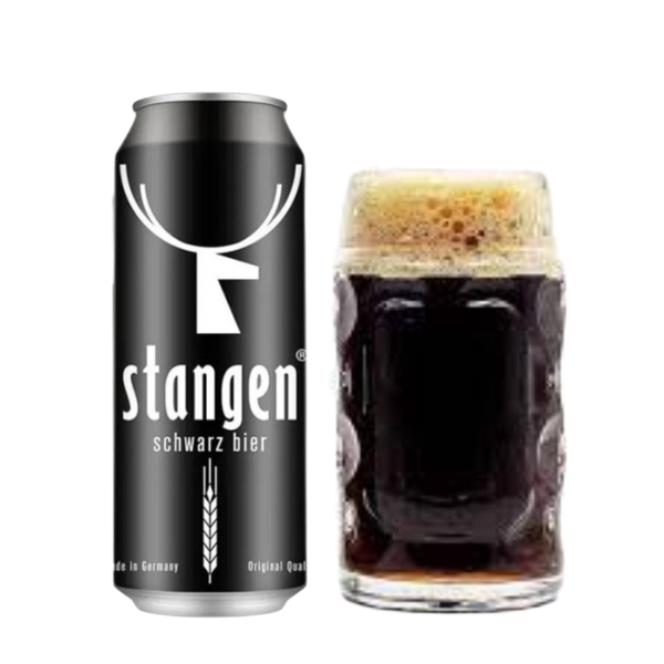 Bia Stangen Schwarzbier 4.9% Đức – thùng 24 lon 500 ml