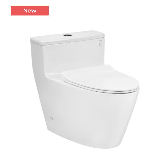 Bàn cầu 1 khối TOTO MS625DT8 nắp êm TC600VS