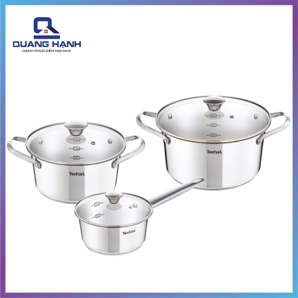 Bộ nồi Tefal Simpleo B907S644 3 món (2 nồi 1 quánh)