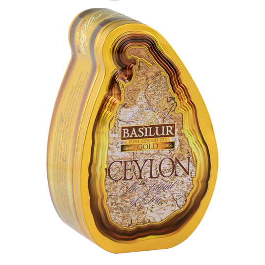 Trà Basilur Island of Tea Gold (Hộp thiếc 100g)
