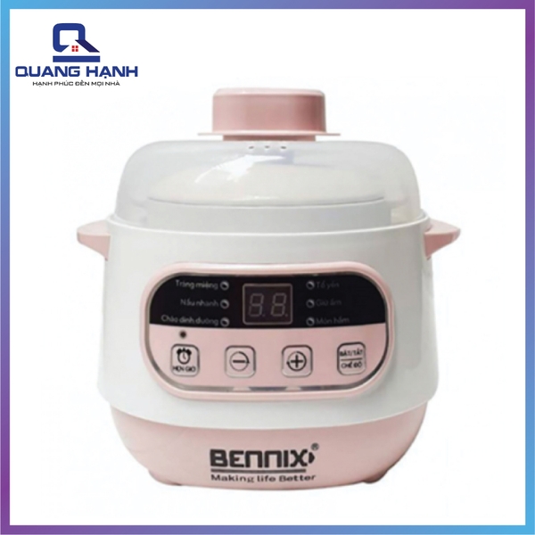 Nồi nấu cháo hầm cách thủy cho bé BENNIX bn-100a