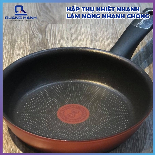 Chảo chiên chống dính Tefal So Pro 20cm màu đỏ