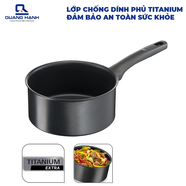 Quánh chống dính Tefal So Pro Size 20cm tay đen