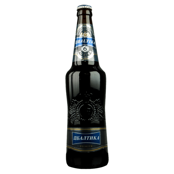 Bia Baltika số 6 – 7% Nga – thùng 20 chai 470ml