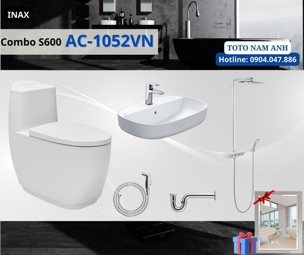 Combo INAX S600 LINE AC-1052VN