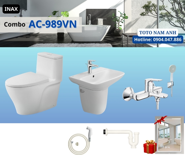 Combo INAX S100 AC-989VN
