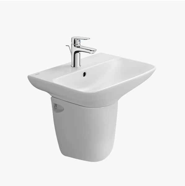Chậu Lavabo Inax AL-289V/L-288VC Chân Treo Tường Aqua Ceramic