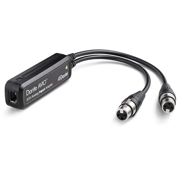 Bộ điều hợp đầu vào Audinate Dante AVIO 2 Channel Analog Input