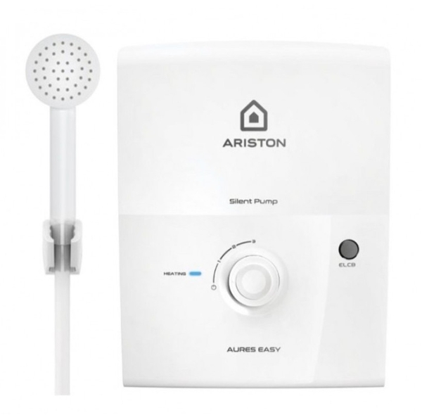 Máy nước nóng trực tiếp Ariston Aures Easy 4.5P có bơm 2.0
