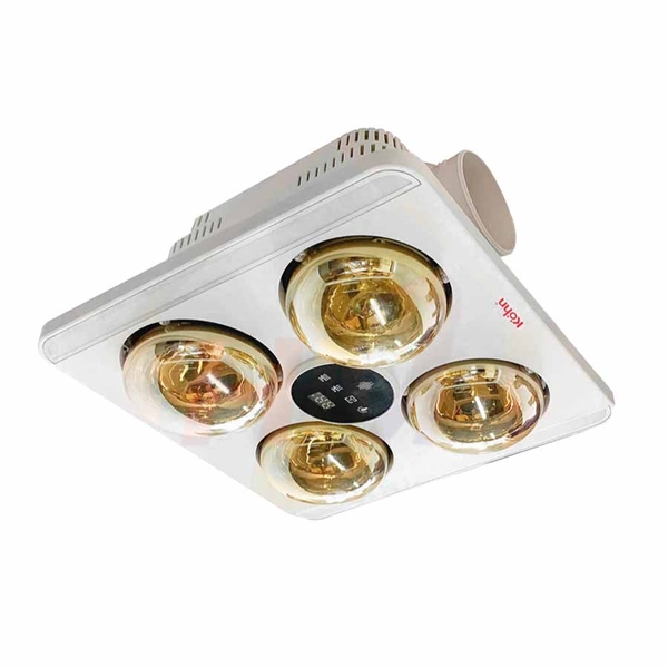 Đèn sưởi nhà tắm 4 bóng âm trần Kohn BU06GR