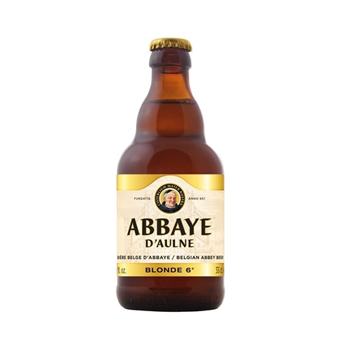 Bia Abbaye d’Aulne Blonde 6% Bỉ – chai 330ml