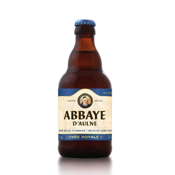 Bia Abbaye d’Aulne Cuvee Royale 9% Bỉ – chai 330ml