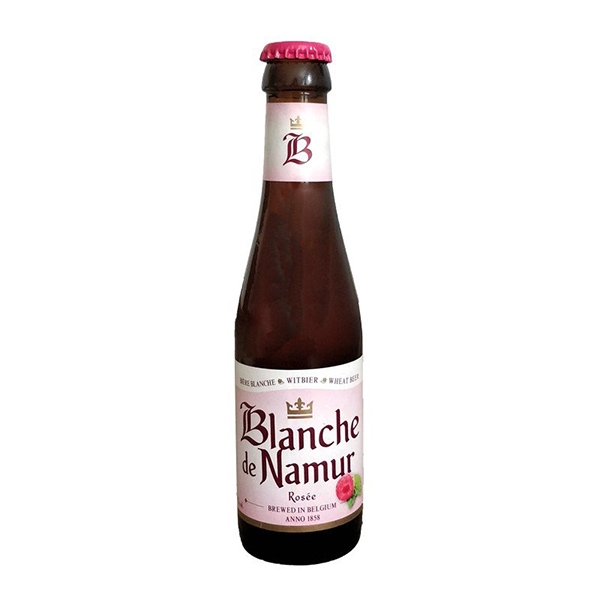 Bia Blanche De Namur Rosee 3,4% Bỉ – chai 250ml