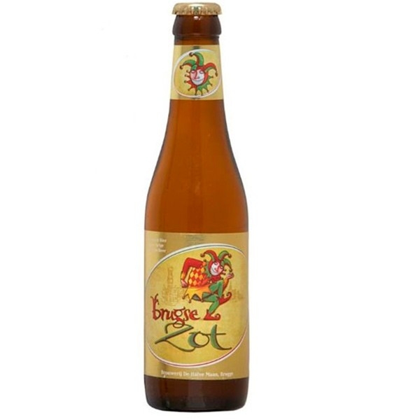 Bia Brugse Zot Blond 6% Bỉ – chai 330ml