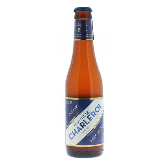 Bia Charleroi de Blanche Organic 5% Bỉ – chai 330ml