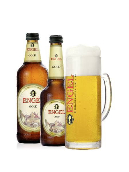 Bia Engel Gold 5.4% Đức – chai 500ml