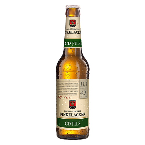 Bia Dinkelacker CD Pils 4,9% Đức – thùng 24 chai 330ml