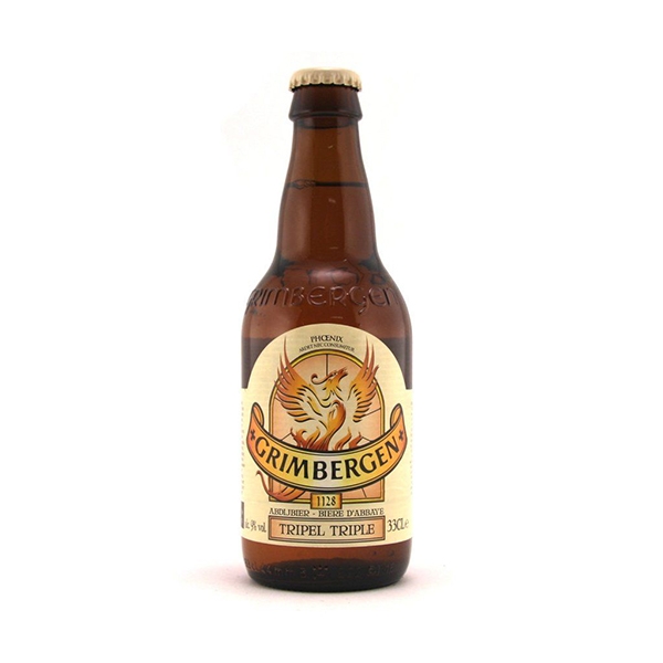 Bia Grimbergen Triple 9% Bỉ – chai 330ml