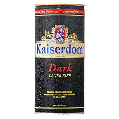 Bia Kaiserdom Dark Lager 4,7% Đức  – lon 1 lít