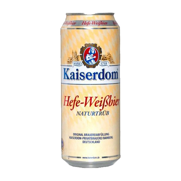 Bia Kaiserdom Hefe Weissbier 4,7% Đức   – thùng 24 lon 500 ml
