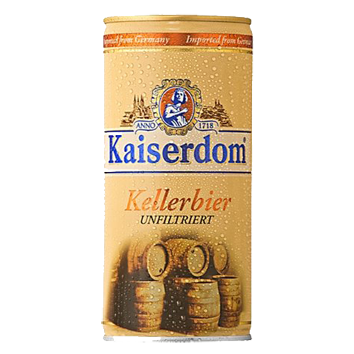 Bia Kaiserdom Kellerbier 4,7% Đức  – lon 1 lít