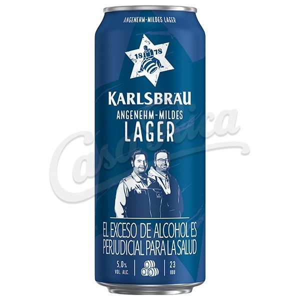 Bia Karlsbrau Lager 5% Đức – thùng 24 lon 500ml