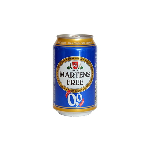 Bia Martens Free 0% Bỉ  – thùng 24 lon 330ml