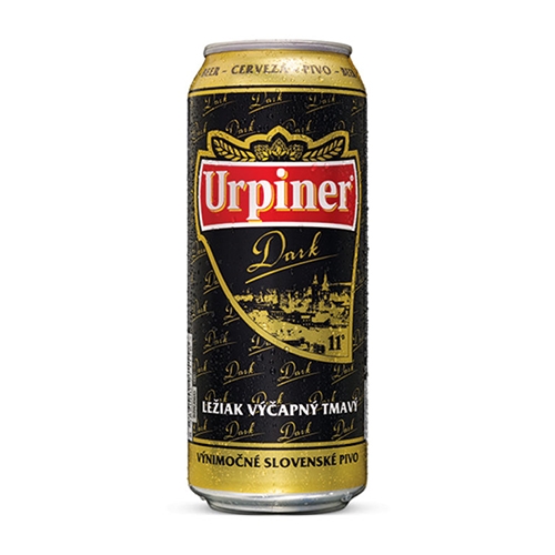 Bia Urpiner Dark 4,5% Tiệp – thùng 24 lon 500ml