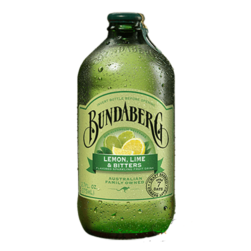 Nước trái cây Bundaberg Lemon, Lime & Bitters Úc -12 chai 375ml