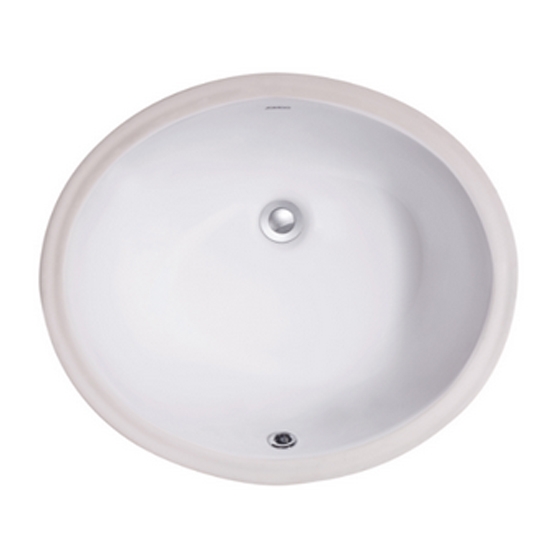 Chậu rửa lavabo JOMOO 1296-1-01Z-I011 âm bàn