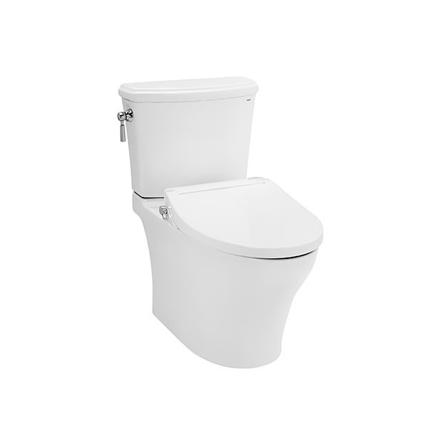 BÀN CẦU 2 KHỐI TOTO KÈM NẮP RỬA ECO-WASHER CS986GE2