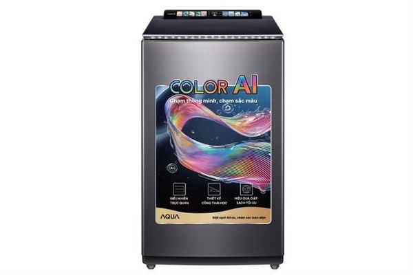 Máy giặt Aqua Inverter 12 kg AWM12-BSR1K(BU) Model 2025