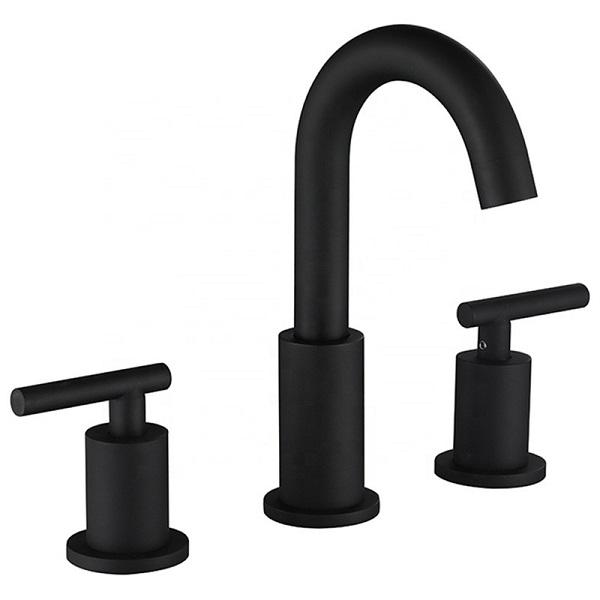 Vòi chậu lavabo, vòi bồn tắm màu đen mờ DAELIM DL-V03B