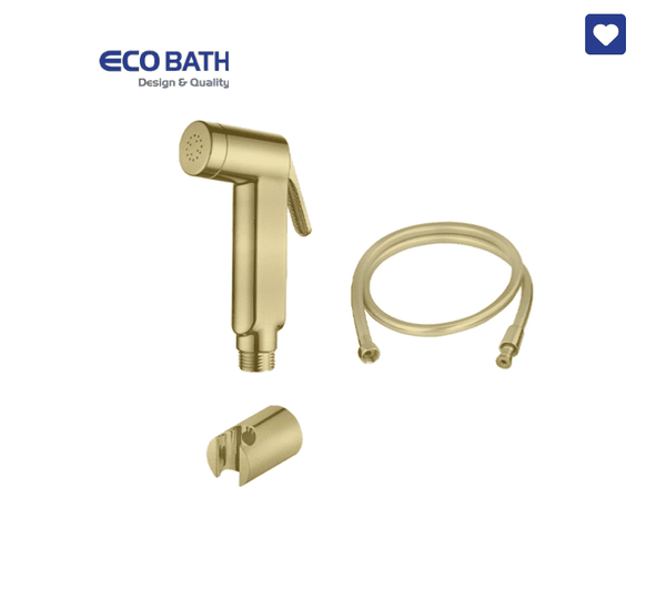 Vòi xịt EcoBath EC002BG màu vàng chải