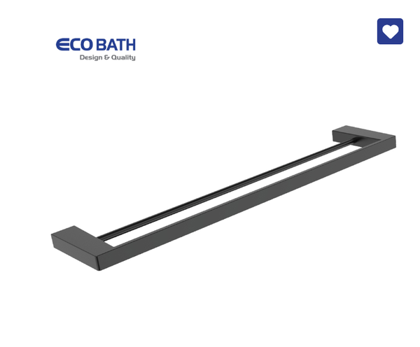 Vắt khăn đôi Ecobath EC211-09MB màu đen mờ