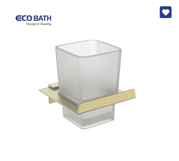 Kệ cốc EcoBath EC211-10BG màu vàng