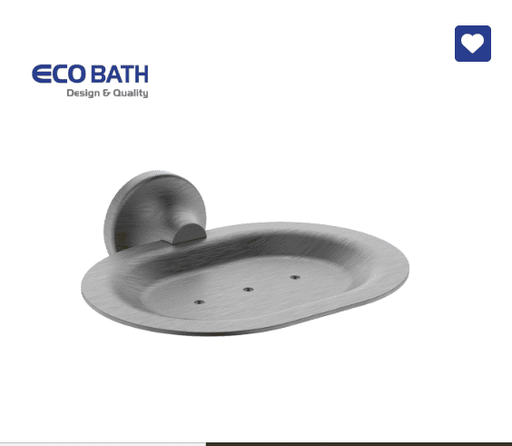 Kệ xà phòng EcoBath EC218-01BU màu ghi xám