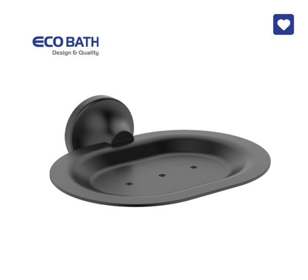 Kệ xà phòng EcoBath EC218-01MB màu đen mờ