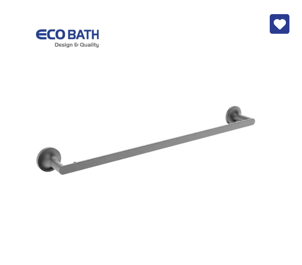 Vắt khăn đơn EcoBath EC218-08BU ghi xám