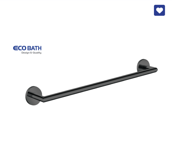 Vắt khăn đơn EcoBath EC270-08MB màu đen mờ
