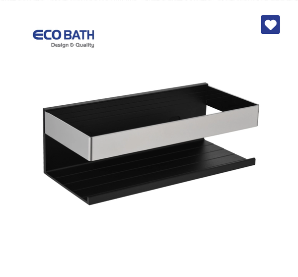 Kệ phòng tắm EC4074-1 màu đen mờ