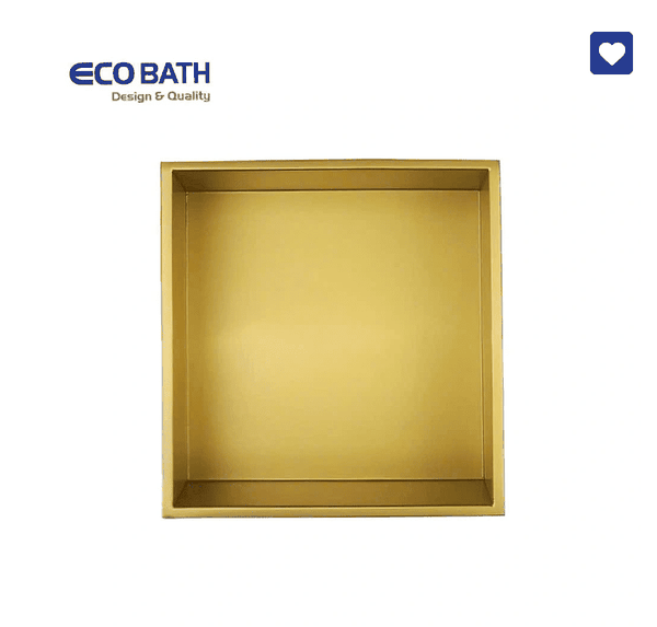 Hộc âm tường EcoBath EC9001BG màu vàng chải