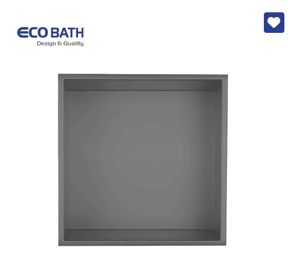 Hộc âm tường EcoBath EC9001BU màu ghi xám