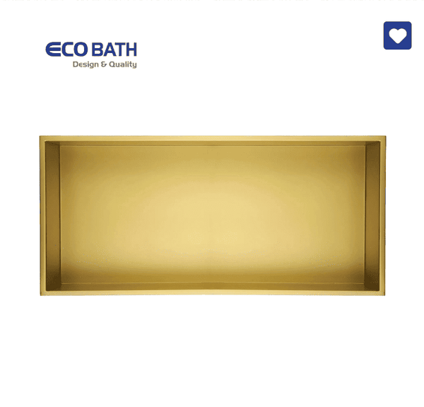 Hộc âm tường Ecobath EC9002BG màu vàng chải