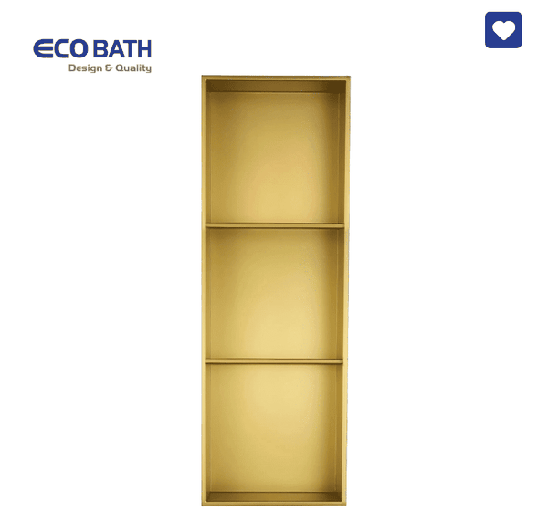 Hộc âm tường EcoBath EC9004BG màu vàng chải