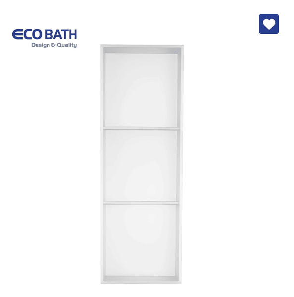 Hộc âm tường EcoBath EC9004MW màu trắng